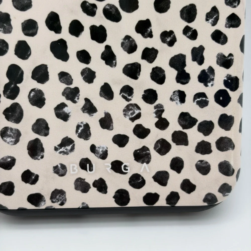 Burga Phone Case Set iPhone 13 Yellow Floral Dalmatian Dot Tough Protective